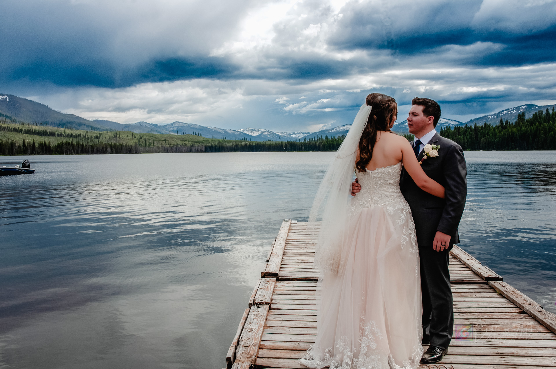 Replace with emotional family wedding image